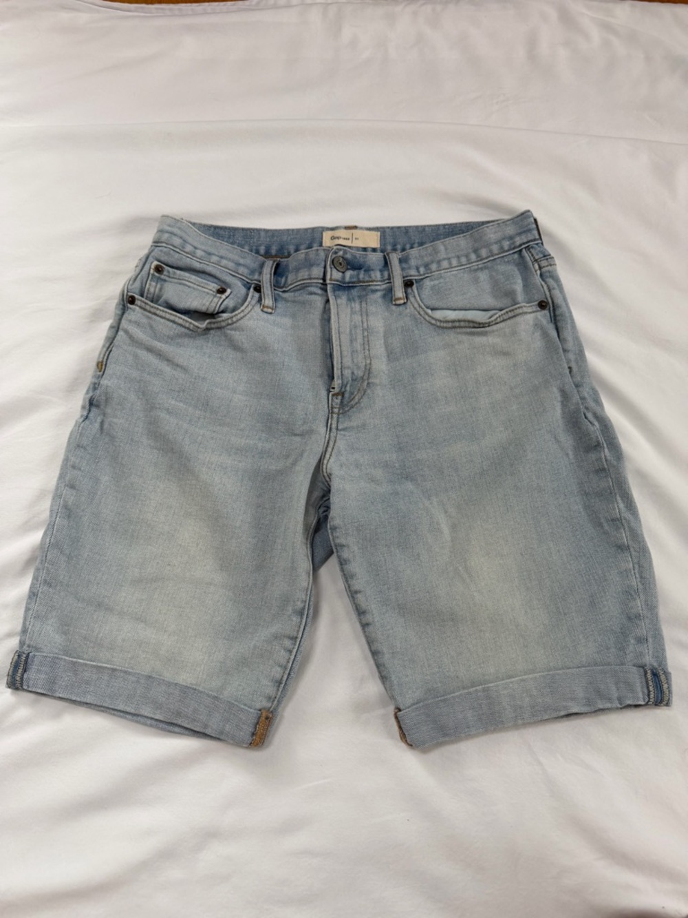 GAP Light Blue Denim Jean Shorts